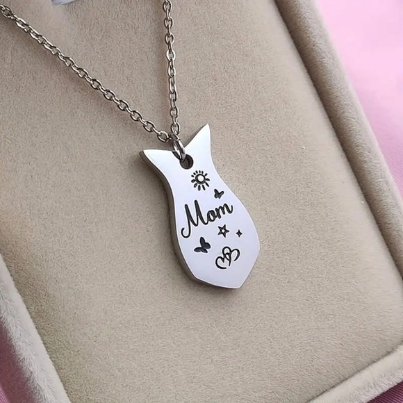 Stainless Steel Love Mother & Daughter Necklace 3pcs/Set For Sisters and Mother - Picture 4 of 7